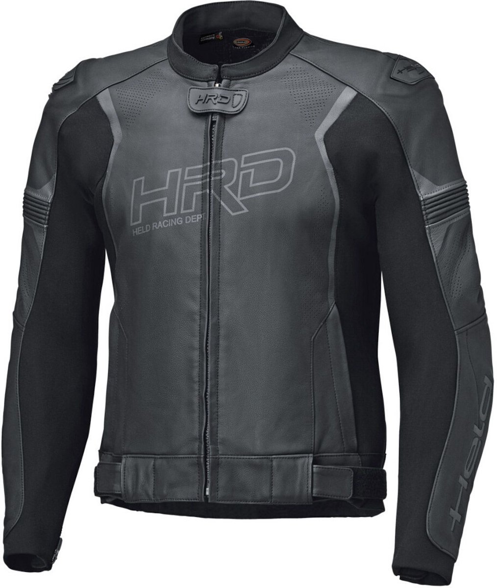 Held Street Rocket 4 Zwart Antraciet Leren Motorjas - Jas