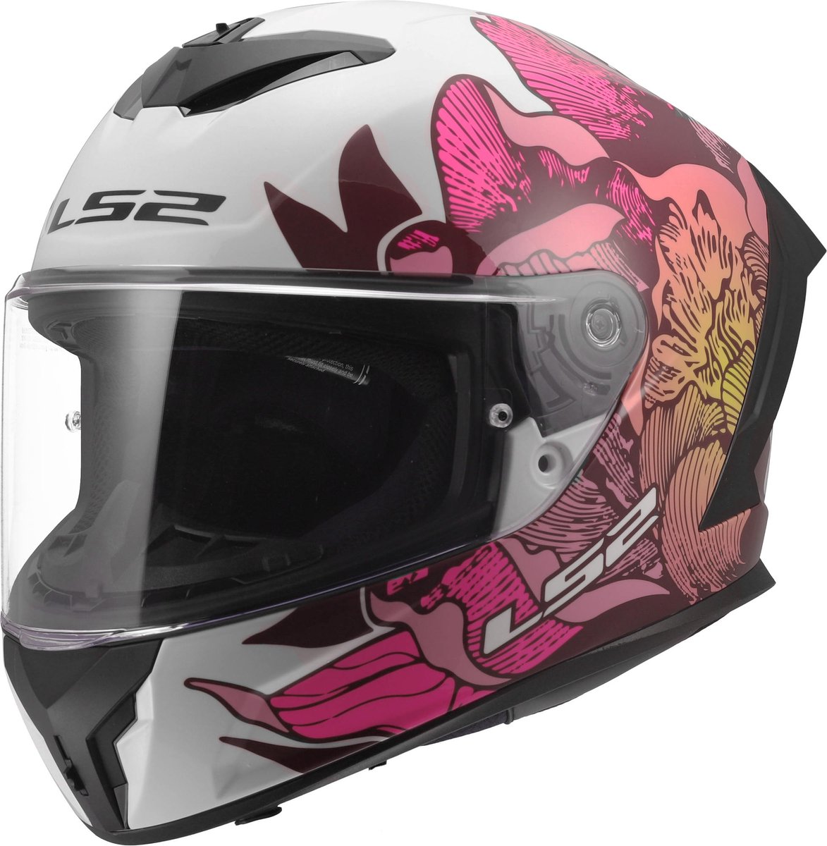 LS2 FF820 Rapid III Poppies Helm - Maat M (57/58) -