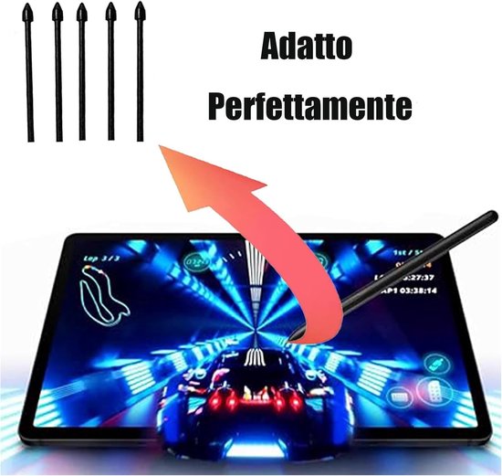 15 Stuks Reservepunten Geschikt voor Samsung S Pen - Stylus Tip Kit Geschikt voor Galaxy Tab S6/S7/S8/S9/FE & Ultra - Note 10/20 - S21/S22/S23 Ultra - Inclusief Pincet - Zwart van Merkloos — afbeelding 2