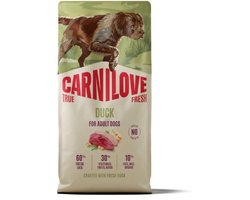 CARNILOVE TRUE FRESH - Dog - Duck for Adult All Breeds 12 kg
