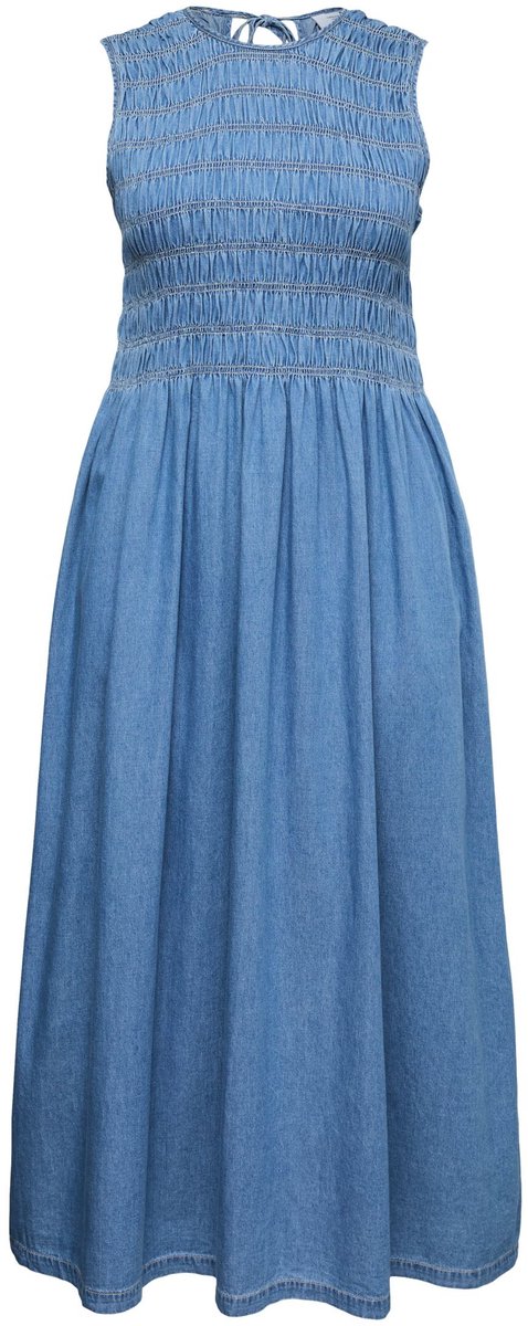 Vero Moda Curve Denim jurk VMCNERINA Lange jurk