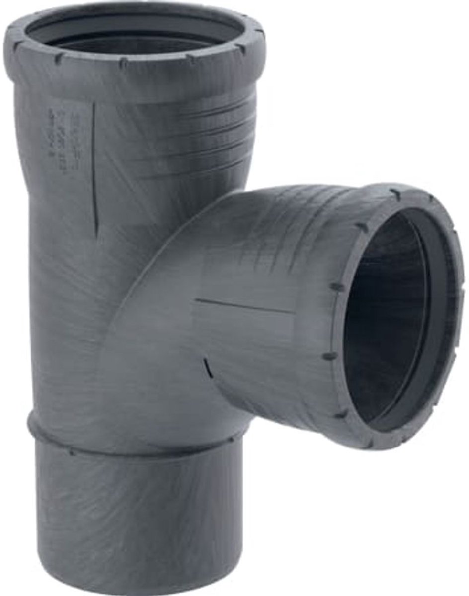 Geberit Silent-Pro bocht aftakking 87,5°, DN 100 / 90, 393.552.14.1