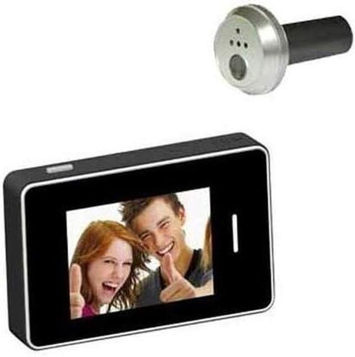 Digitale Deurcamera - Spionnetje Deur - Veiligheid Thuis - 2.8 Inch Kleurenscherm - 10 x 6.6 x 1.8 cm - Zwart