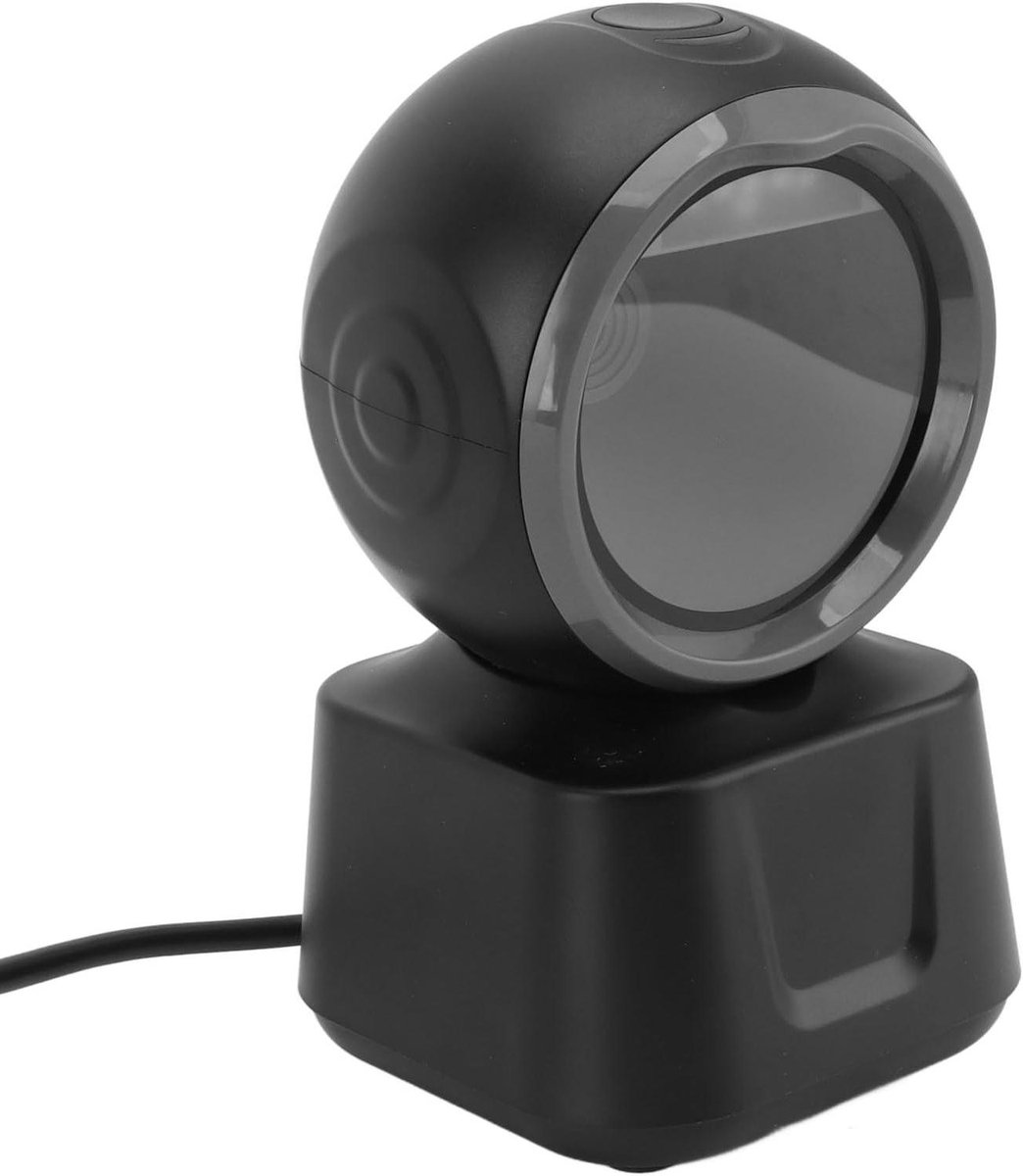 Barcode Scanner - Streepjescodelezer - Winkel Automatisering - Automatische Beelddetectie - 17x12x12 cm - Zwart