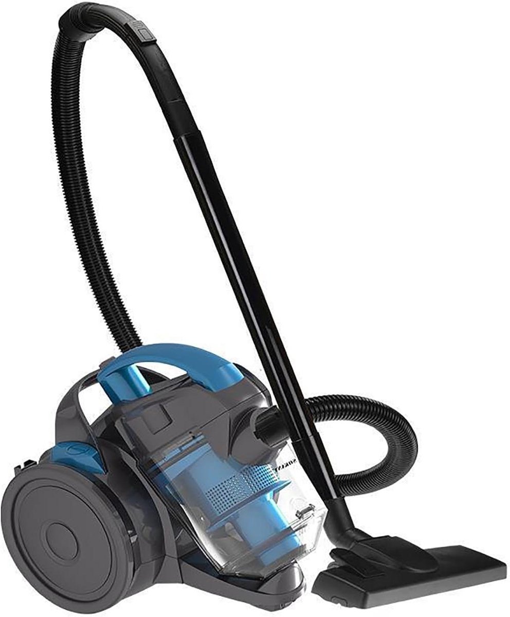 Cilinderstofzuiger - Zakloze stofzuiger - Thuis schoonmaken - Krachtige cycloontechnologie - 18 liter inhoud - Zwart
