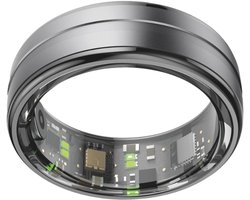 NOLATR Pro, Slimme Ring met Stappenteller, Activiteitstracker & Hartslagmeter – Zonder Abonnement & Nederlandse App – Zwart – Maat 11