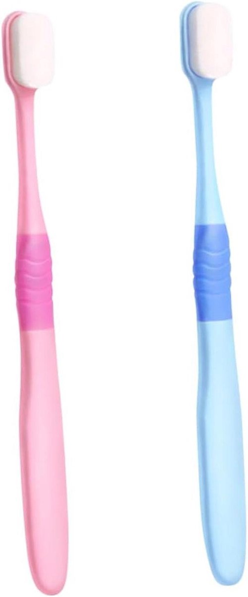 Tandenborstels - Reinigingsgereedschap - Dagelijks Gebruik - Ultra Zachte Borstels - 18 cm - Diverse Kleuren