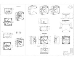 Spelsberg Abox Pro 025-L/sw Aftakkast (l x b x h) 92 x 92 x 60 mm Zwart IP66, IP67, IP69 1 stuk(s)