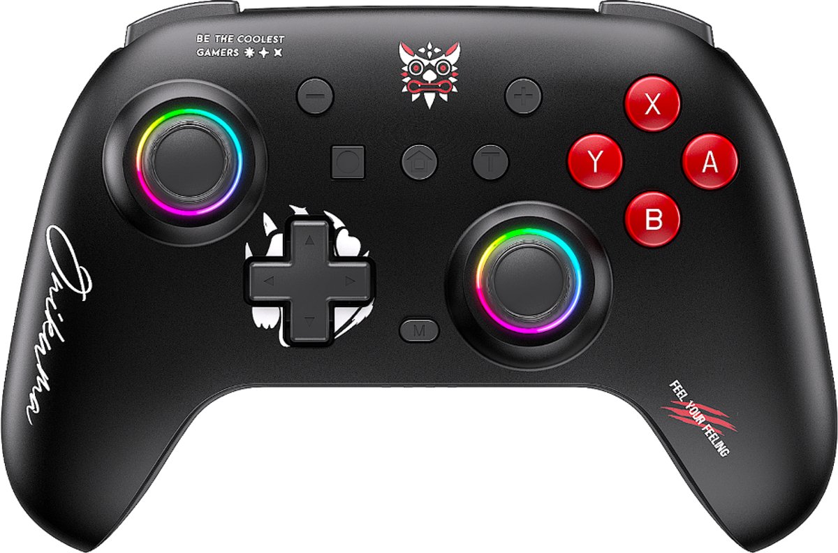 E-Lektron C1 draadloze game controller - Bluetooth - RGB - Turbo functie
