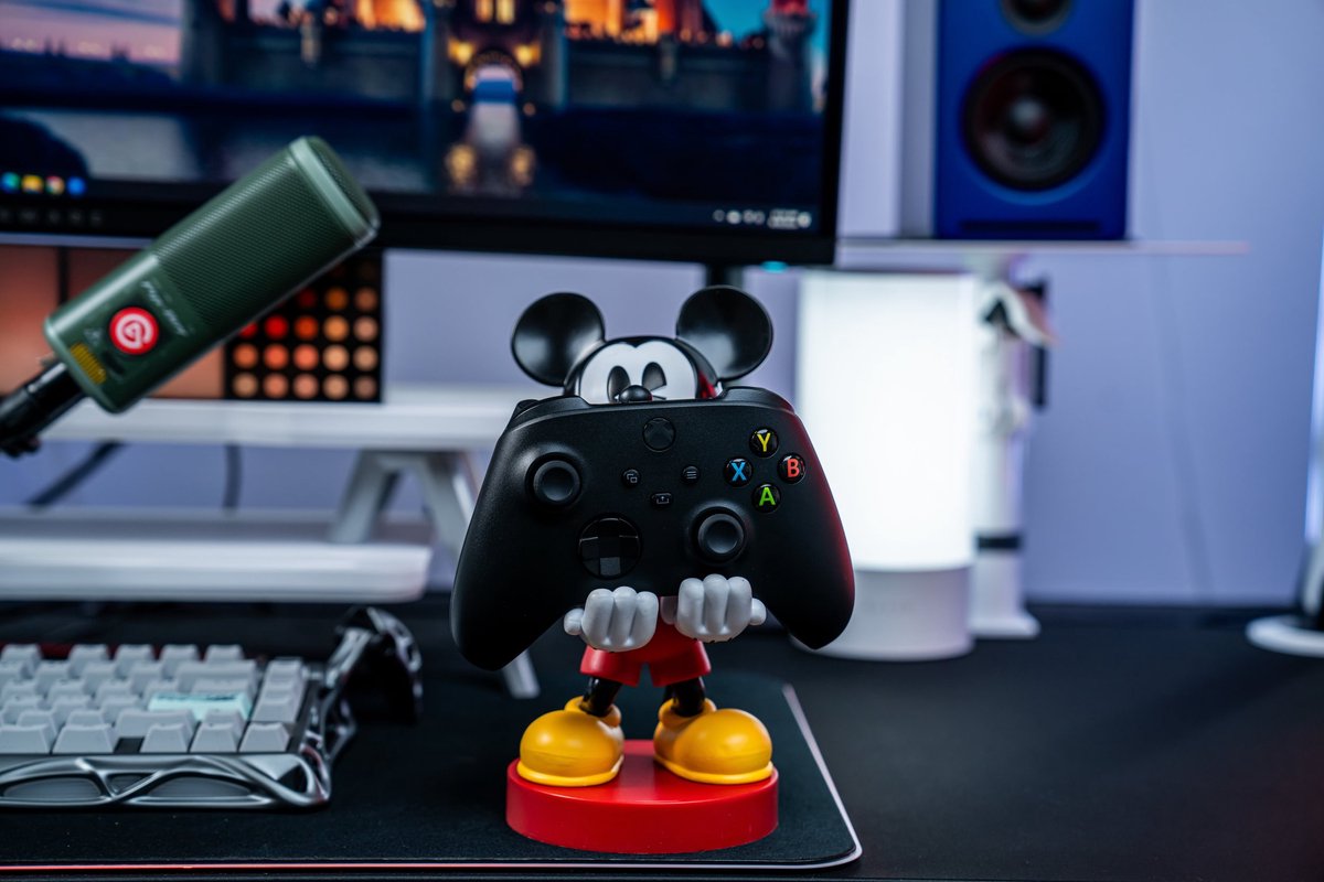 Mickey Mouse - Disney - figurine standaard voor telefoon | controller | oplaadcase (Cable Guys Original) — afbeelding 9