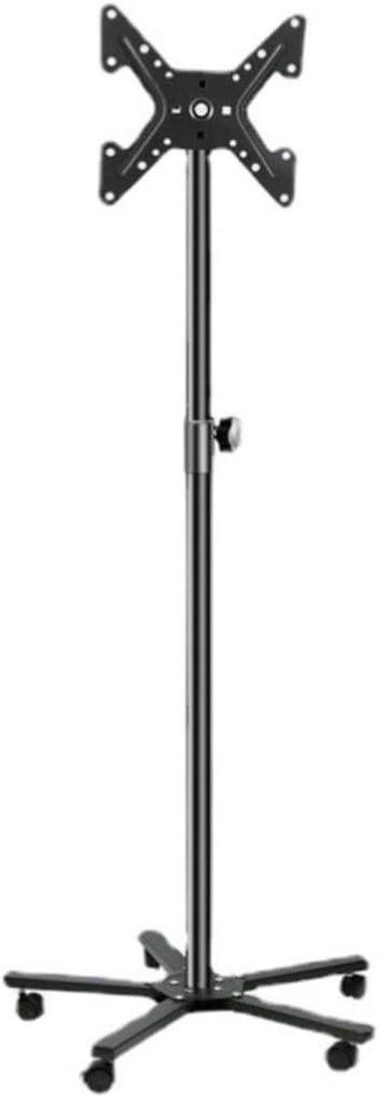 TV Standaard - Universele standaard - Flexibel plaatsen - In hoogte verstelbaar - 14 tot 43 inch - Zwart