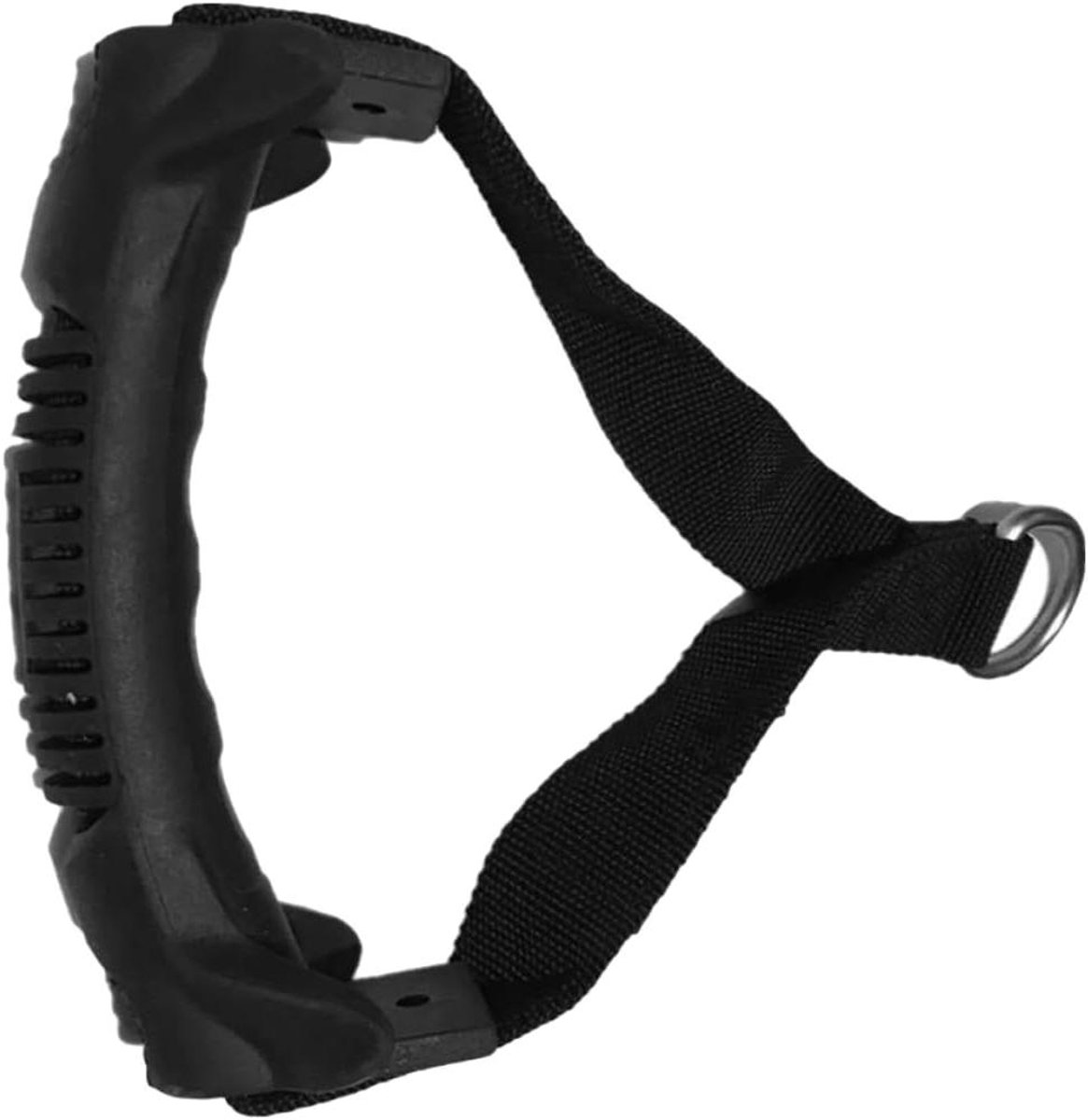 Fitness Handvatten - Trainingsgrepen - Krachttraining Thuis - Ergonomisch Ontwerp - 15x6CM - Zwart