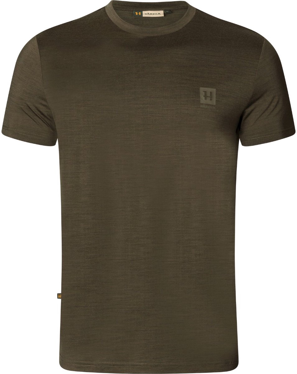 Härkila Base Alle Seizoenen Korte mouwen t-shirt Outdoor T-shirt Scandinavisch T-shirt Jacht T-shirt Korte mouwen T-shirt Cypress