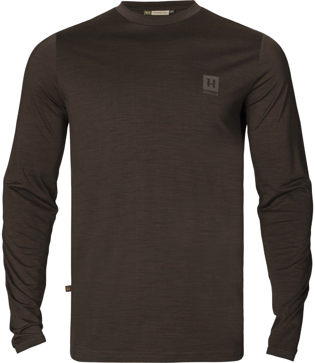 Härkila Base Alle Seizoenen Lange Mouwen t-shirt Outdoor T-shirt Scandinavisch T-shirt Jacht T-shirt Lange mouwen T-shirt Cypress