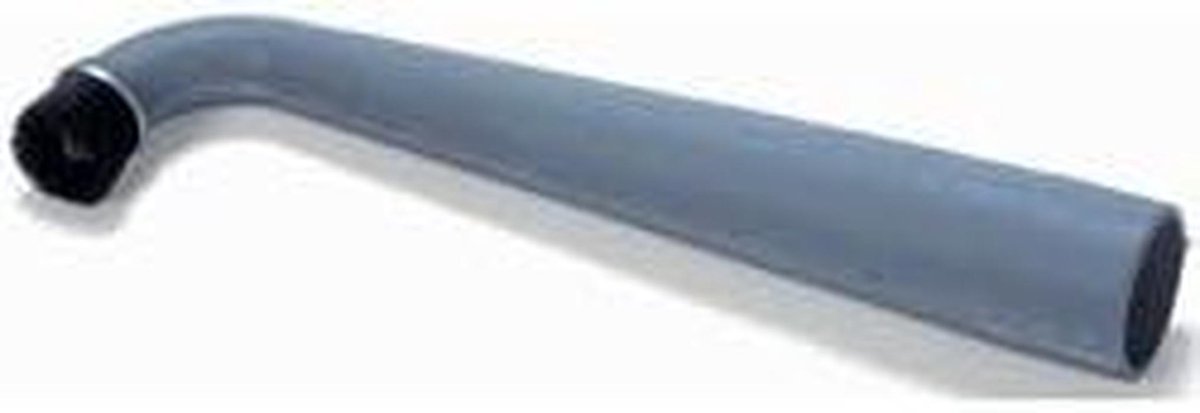 Zuigmond met Borstel - Hoekmondstuk Rubber - Stofzuigen Moeleijke Plekken - 90 Graden Hoek - 32mm Diameter - Zwart