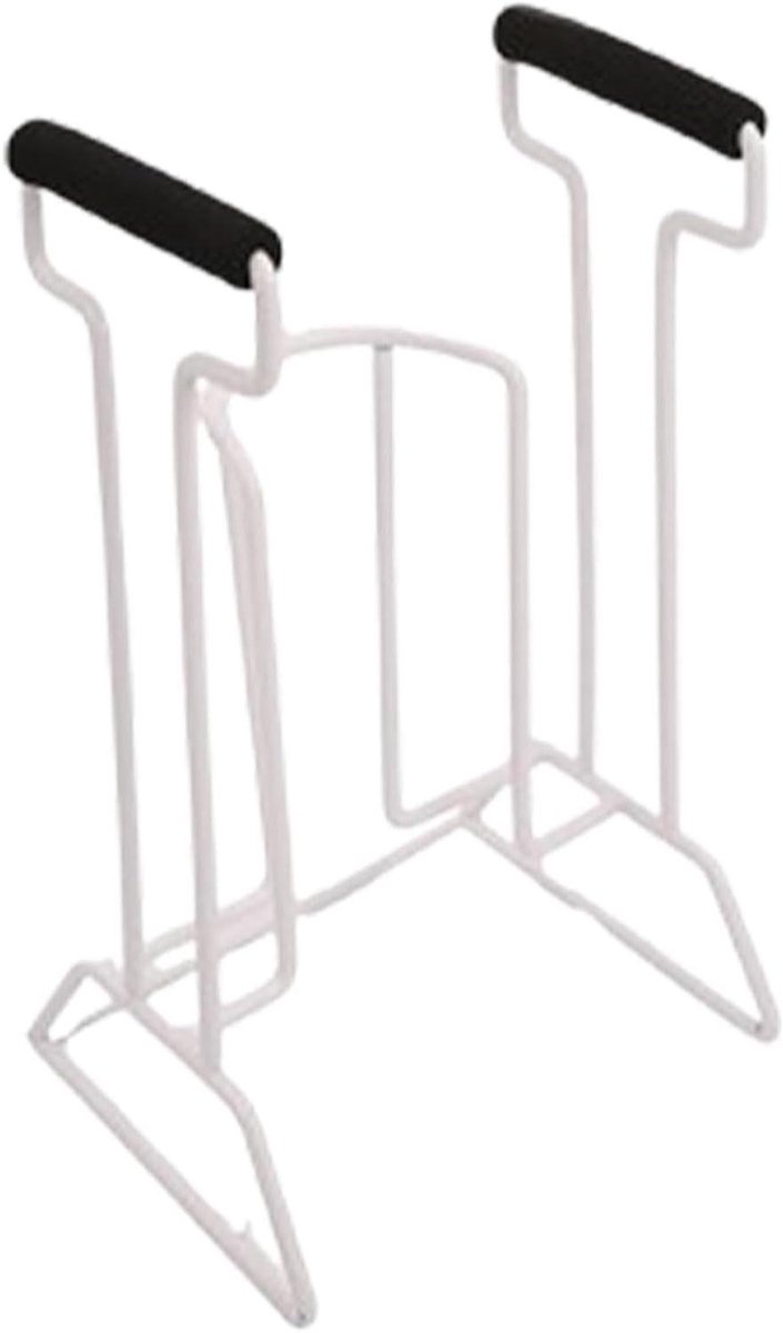 Kousen Aantrekker - Hulpmiddel Steunkousen - Zelfstandig Aankleden - Ergonomisch Ontwerp - Tot 45cm Omtrek - Zilver