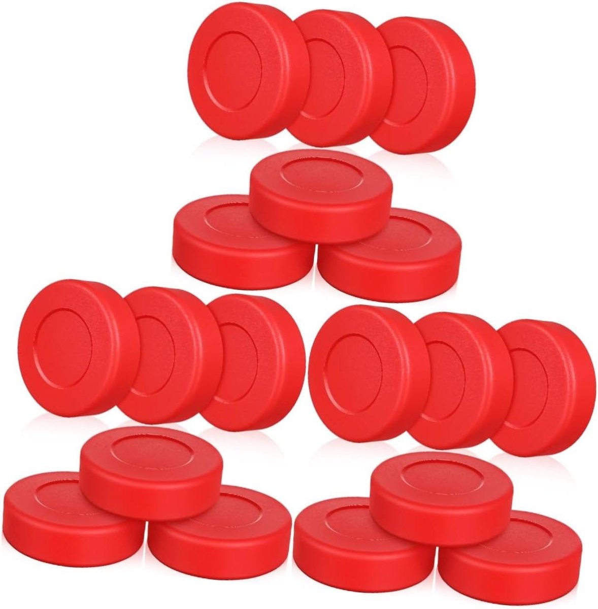 Hockeypucks - Sport Puck Straathockey - Hockeysport Beoefenen - Mat Ontwerp Snelheid - 7 x 6.3 x 2.1 cm