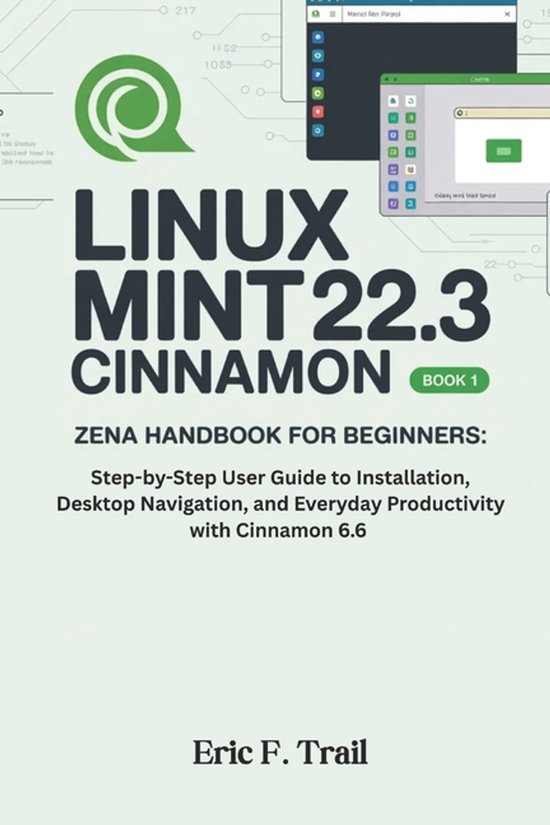 Linux Mint 22.3 Cinnamon "Zena" Handbook for Beginners - cover