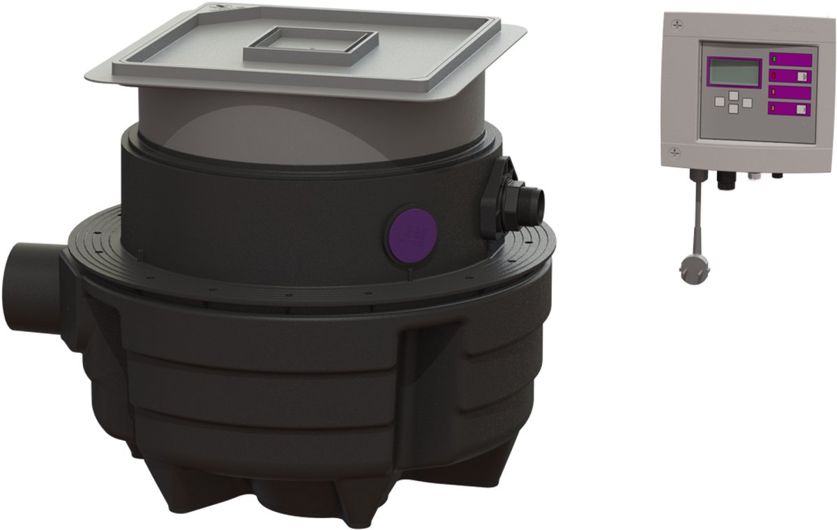 KESSEL-afvalwaterpomp Aqualift M - Underfloor, Mono, SPZ 1000, betegelbaar, 28701X