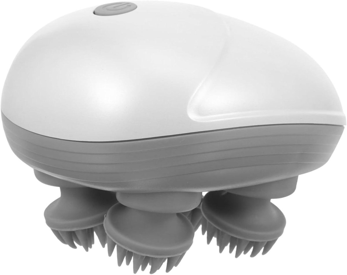 Hoofd Stimulator - Scalp Massager - Ontspannende Massage - Simulatie Handgrijpen - 10 x 10 x 10 cm - Blauw