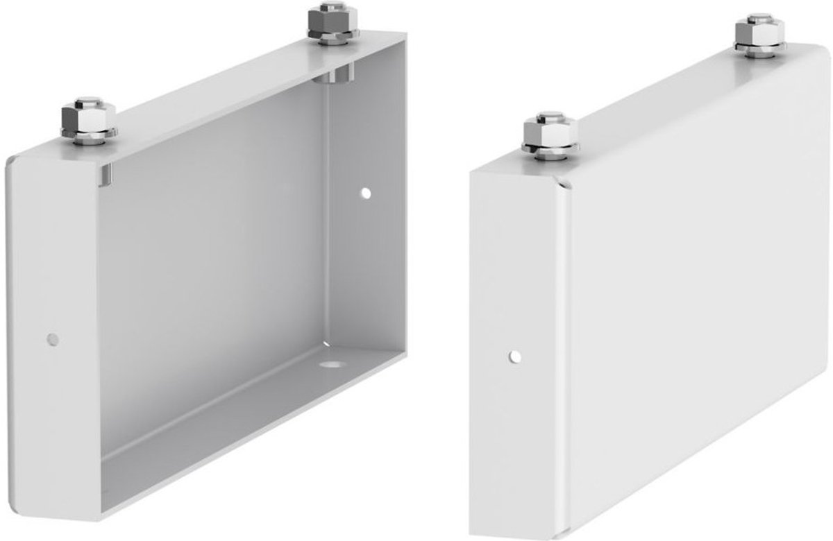 Eaton Zijpanelen voor sokkel, HxT=100x250mm, wit (RAL 9016), stapelbaar, bruikbaar voor EMC2 behuizingsserie, EP-501339