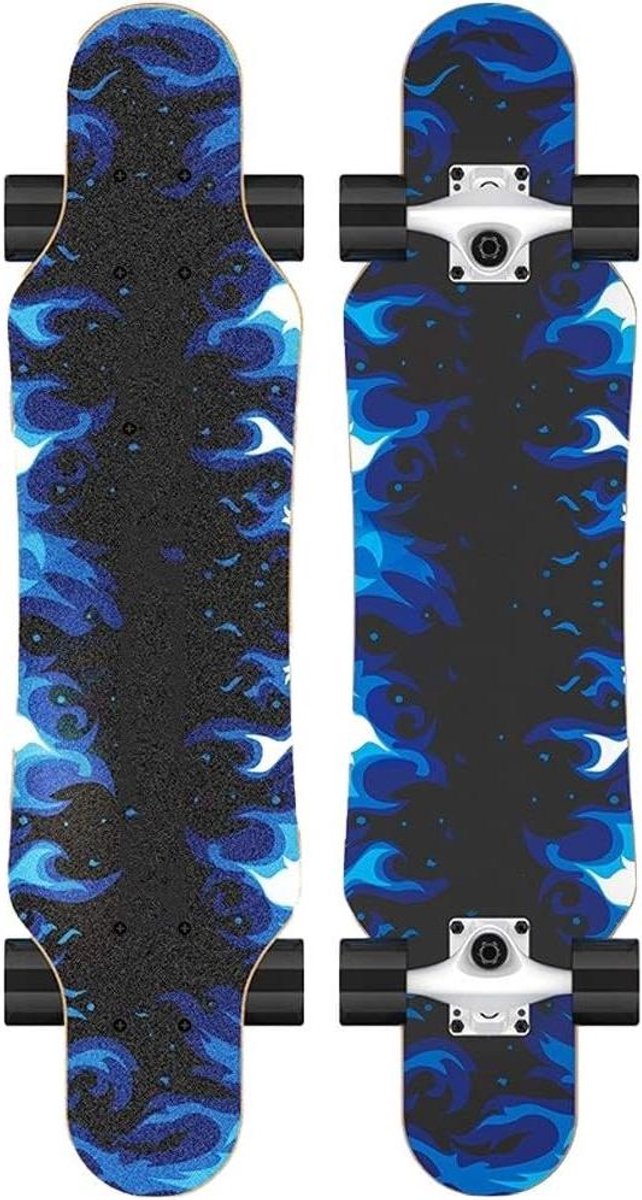 Compleet Skateboard Longboard Kinderen Straat Skating 7 Laags Esdoornhout 31 x 8 inch Niet gespecificeerd