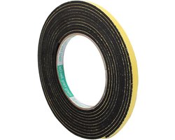 Aexit 4M 8 mm x 3 mm enkelzijdig klevende schokbestendige spons schuimtape geel