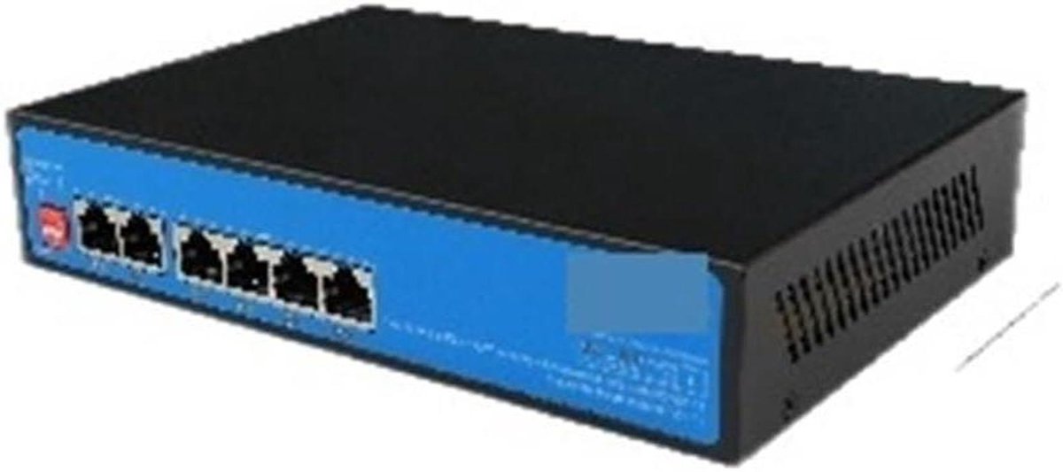 Netwerkswitch - Gigabit Switch - Netwerk Uitbreiden - 4KV Bliksembeveiliging - 8 Poorten - Wit