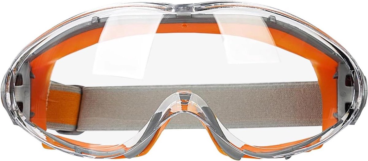 Veiligheidsbril - Beschermende glazen - Klus en hobby - Spatwaterdicht anti-condens - 185 x 75 x 85 cm - Transparant