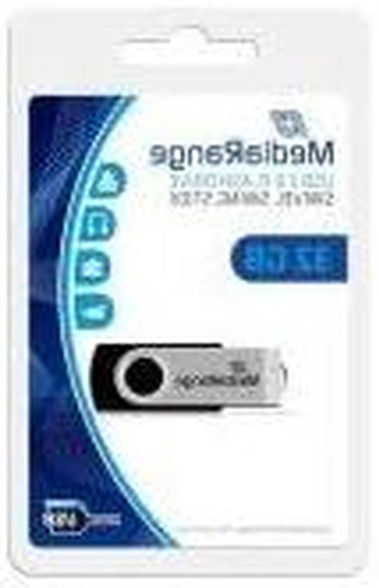 USB stick - Geheugenstick - Bestanden Opslaan - Schokbestendig - 32 GB - Zwart