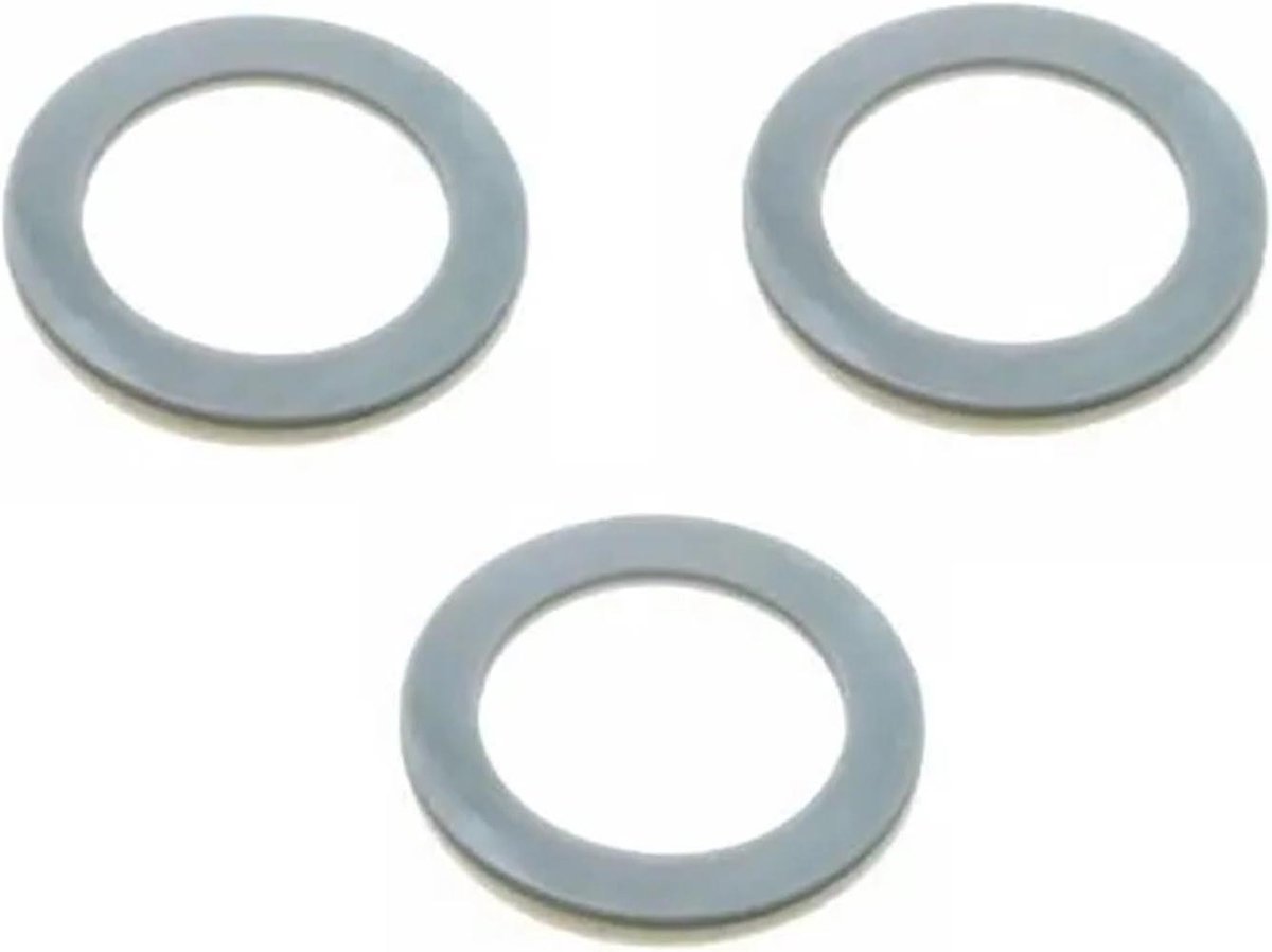 Rubberen Basistandwielen - Pakking Set - Sapcentrifuge Onderhoud - Lekvrije Afdichting - 3 Stuks - Transparant