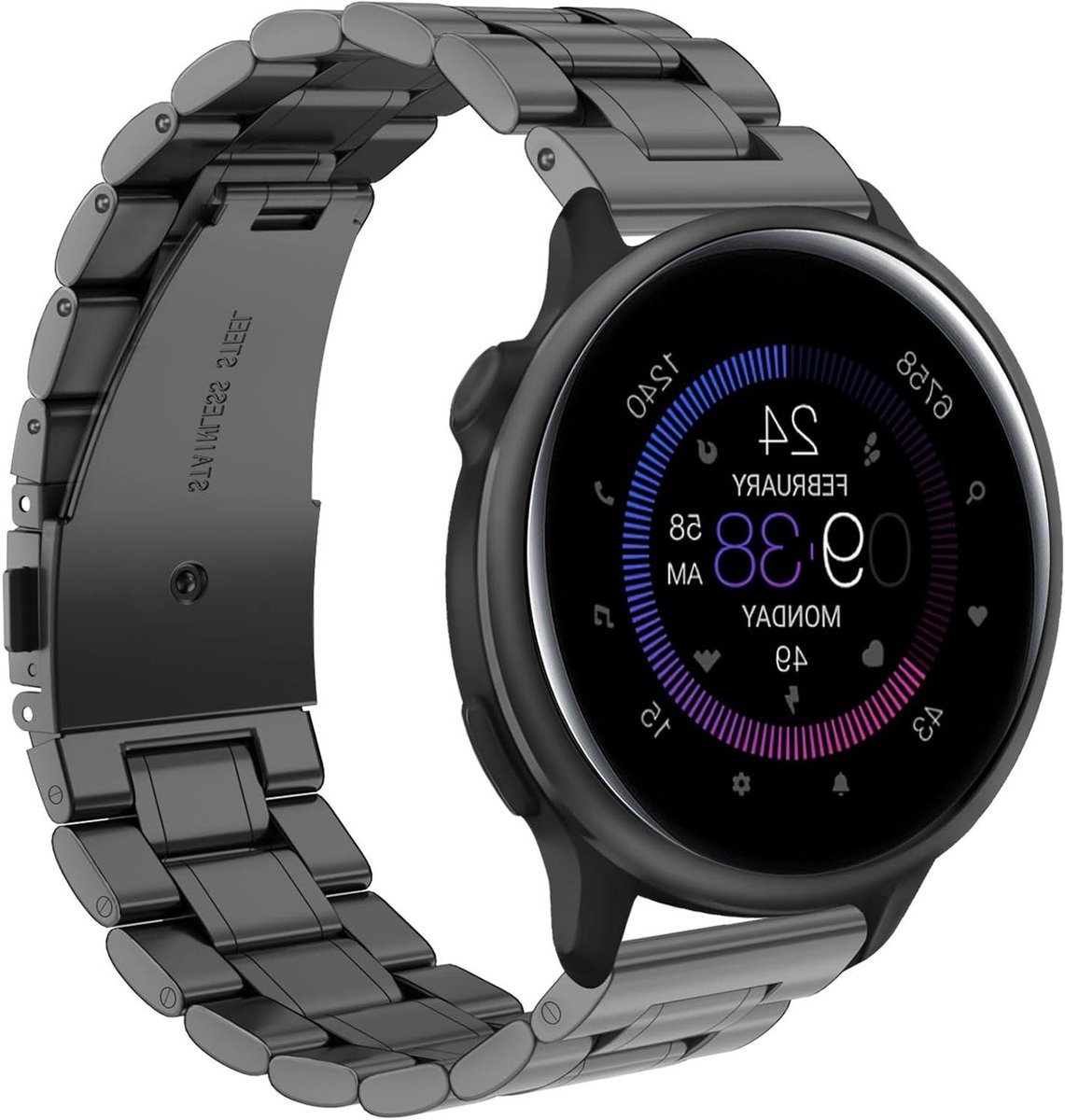 Metalen Armband - Smartwatch Band - Dagelijks Gebruik - Business Stijl - 42mm - Zilver