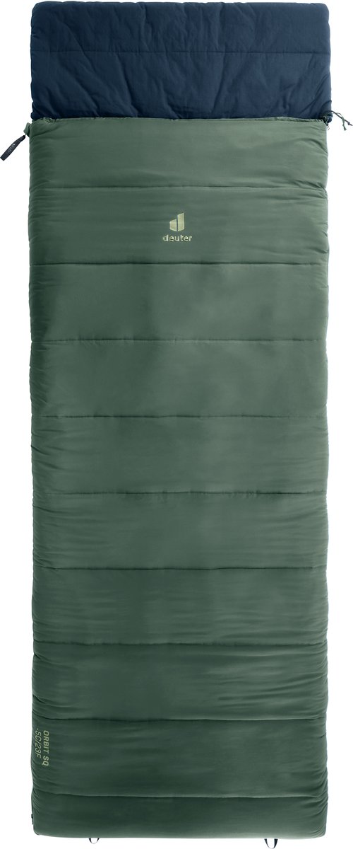 Deuter Orbit SQ -5C/23F ivy-ink - Slaapzak - Rechthoekig - Comfort 0–10°C - Extreem -22°C - Synthetisch materiaal