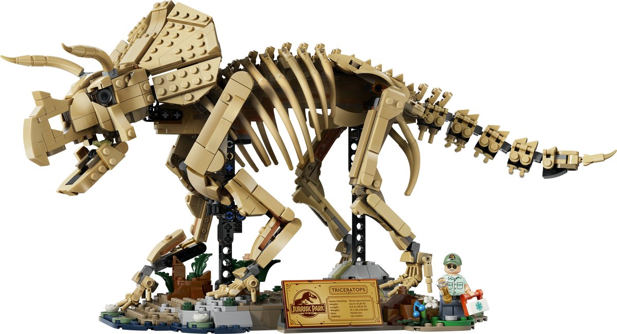 LEGO® Jurassic World Dinosaurusfossielen: Triceratops 77985 — afbeelding 6