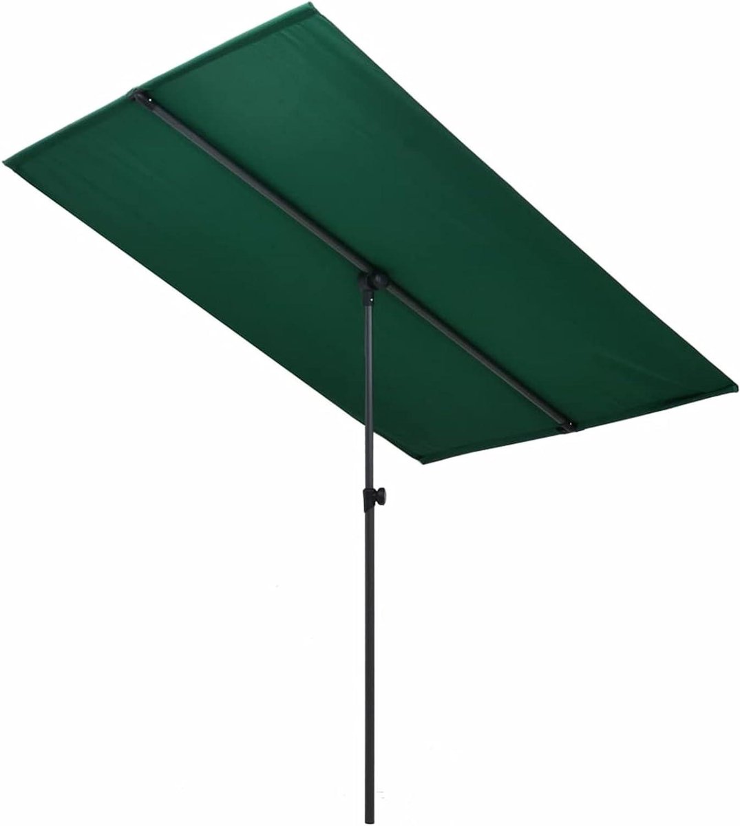 Terrasparasol - Tuinparasol Schaduwdoek - Zonbescherming Buiten - 360 Graden Draaibaar - 180 x 130 cm - Groen