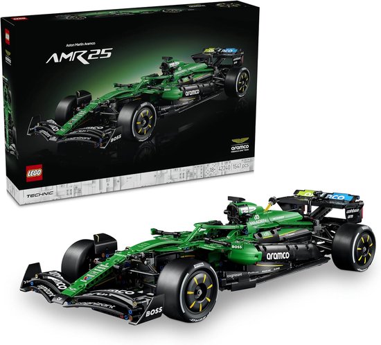 LEGO® Technic Aston Martin Aramco AMR25 F1® Auto 42240