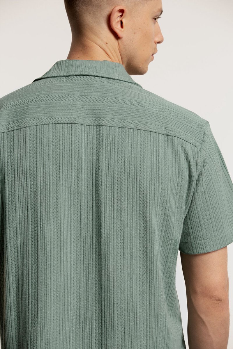 Chief Heren Overhemd Groen - Maat M