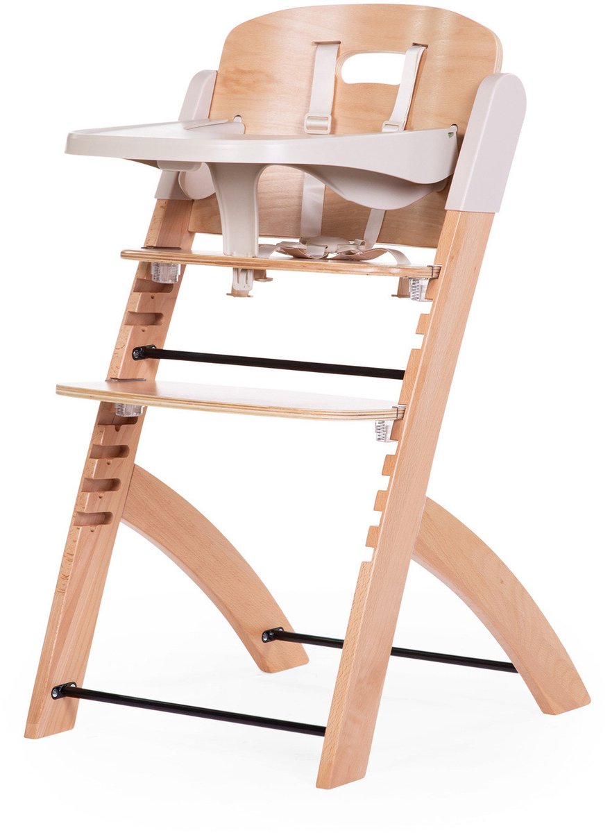 Childhome - EVOSIT Meegroeistoel met Eettablet - Verstelbaar en Stijlvolle Kinderstoel - Vanaf 6m - 0 tot 85kg