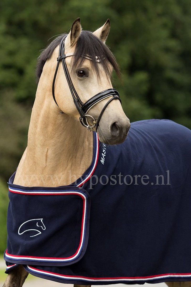 MASTER Fleece HypoStore Showdeken Navy 135/185