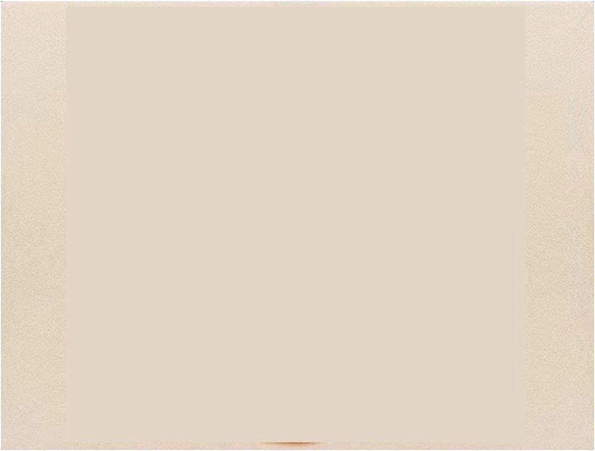 Keramische Pizzasteen - Bakplaat Oven - Authentiek Bakken - Gelijkmatige Warmte - 355x406x15mm - Beige
