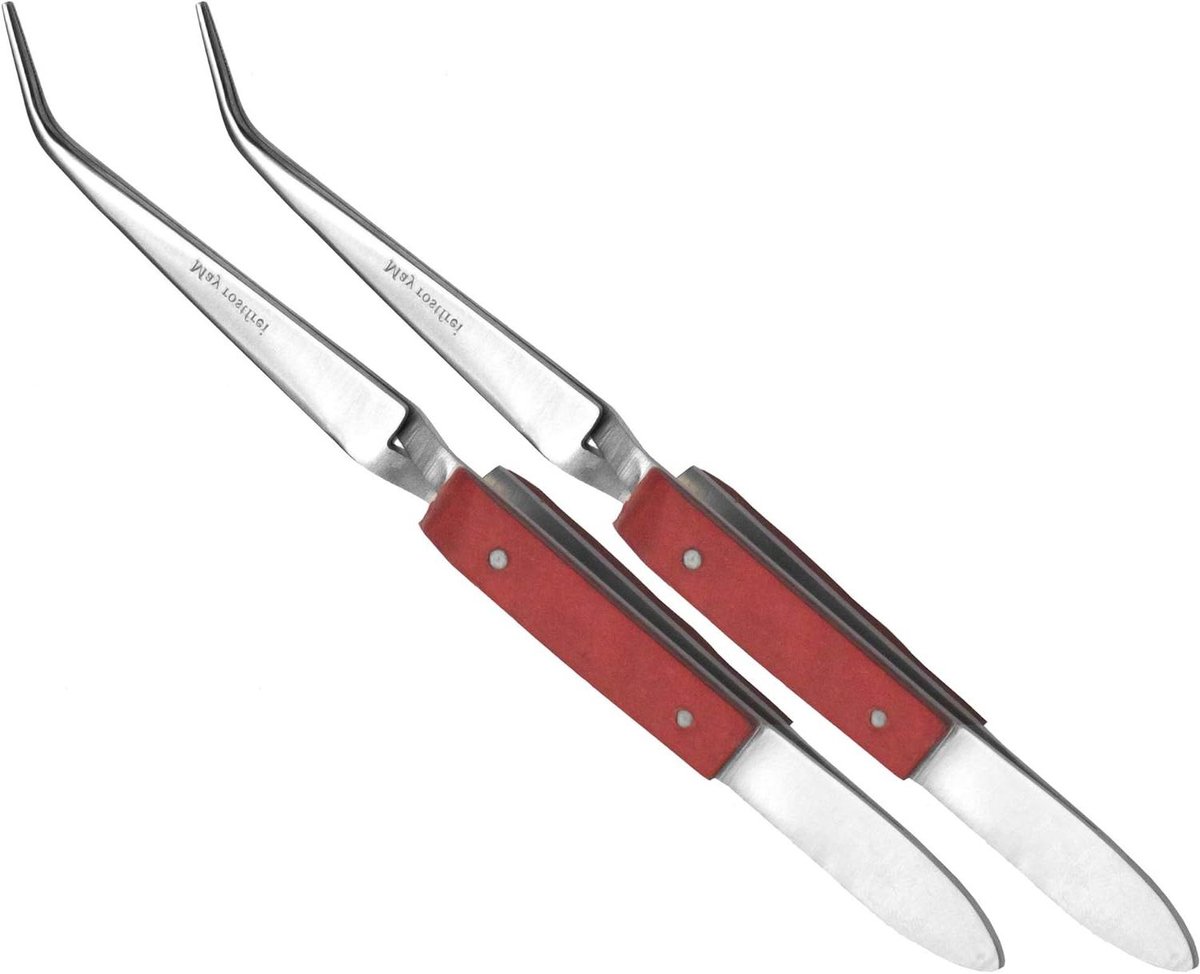 Soldeerpincet Set - Kruispincet Technisch - Hobby en Techniek - Zelfsluitend Kruisontwerp - 17 cm - Zilver
