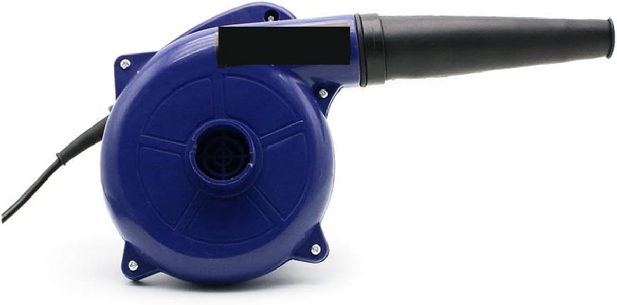 Elektrische Luchtblazer - Stofzuiger en blazer - Stof verwijderen - Dubbele functie - 600 W - Blauw zwart