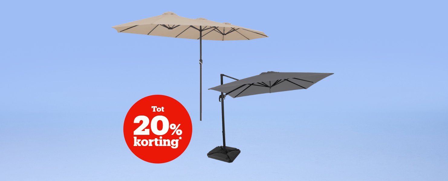 Tot 20% korting* op