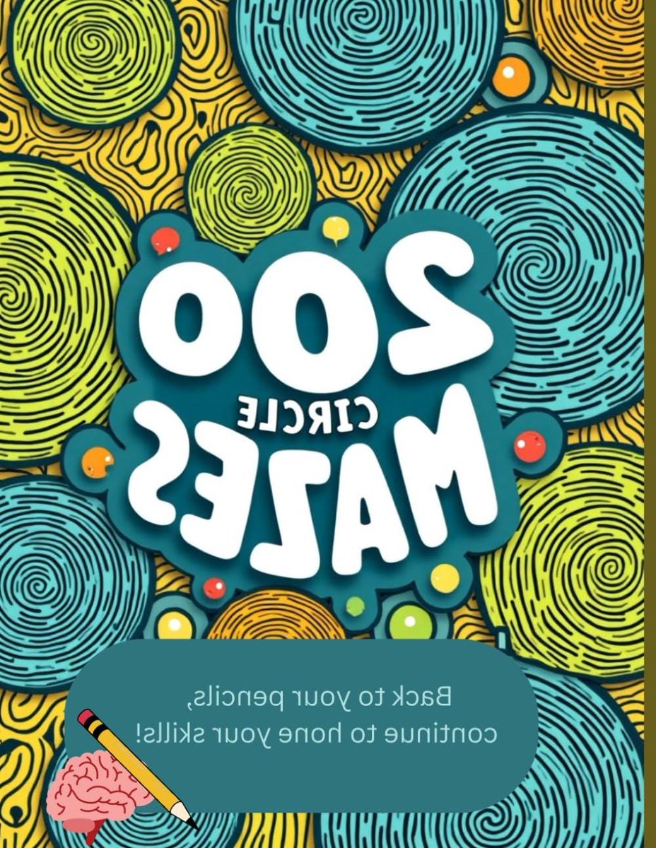 Cirkel Puzzelboek - Denkspelletjes Boek - Hersenen Trainen - 200 Unieke Uitdagingen - 8.5x11 Inch - Niet Van Toepassing