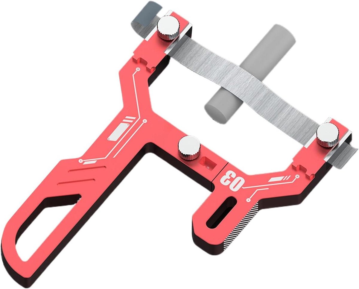 Polijstgereedschap - Modelbouw tool - Fijne afwerking - Modulair systeem - 13.5 x 10 x 2 cm - Grijs