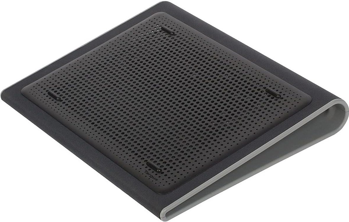 Laptop Koeler - Koelmat - Comfortabel Werken - Ergonomische Helling - Tot 17 inch - Zwart