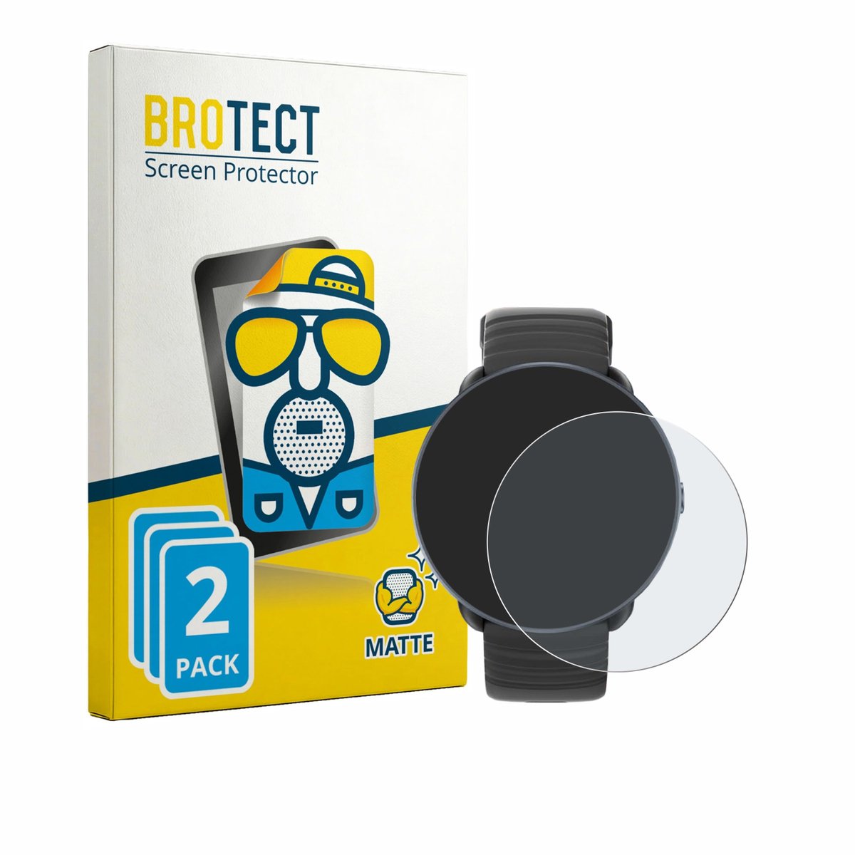 BROTECT - Screenprotector voor Parsonver PSSW9 - Folie Beschermfolie matte 2 Stuks
