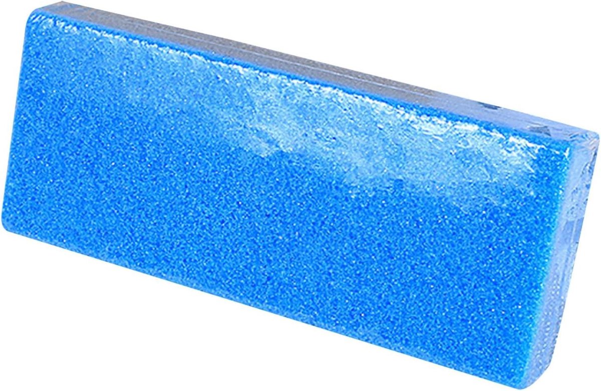Voetscrubber Steen - Pedi Steen Voetvijl - Dode Huid Verwijderen - Dubbelzijdig Ontwerp - 10 cm - Natuurlijk