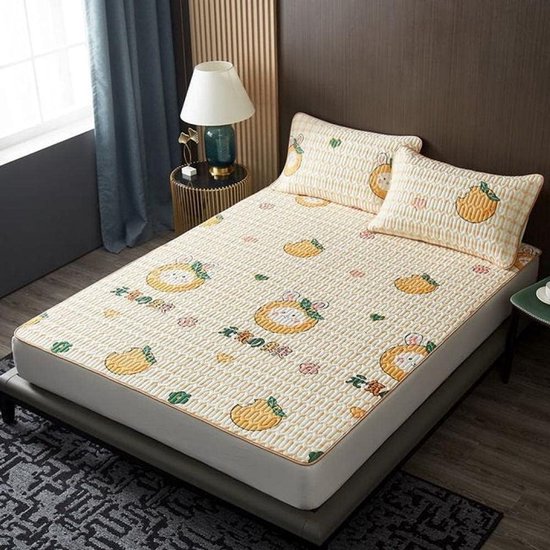 Zomer Mat - Koelmat Bed - Koel Slapen - Ademend Materiaal - 150x200cm - Stijl 4 — afbeelding 4