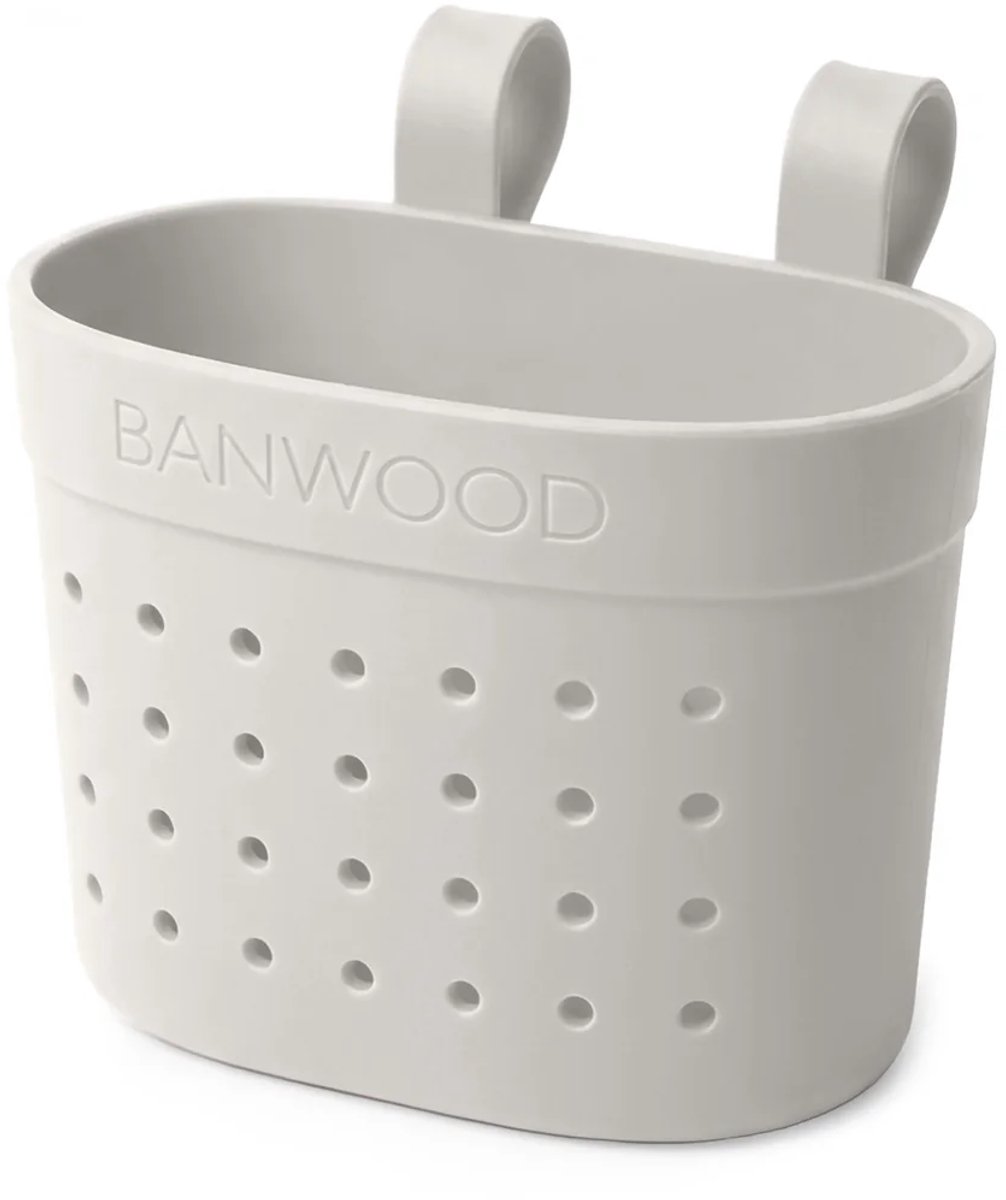Banwood - Pin & Ride basket - Fietsmandje - Mandje voor stepjes - Ivory